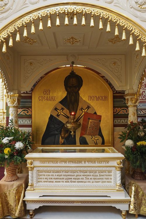 Рака с мощами святителя Стефана Пермского.  Фото Д.Линникова (Москва)